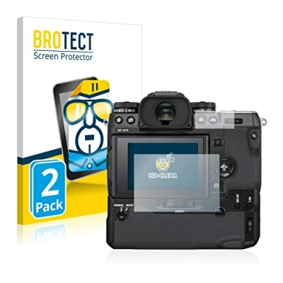 Afbeelding van BROTECT Screenprotector voor Fujifilm X H1 Folie Beschermfolie transparant (2 Stuks)