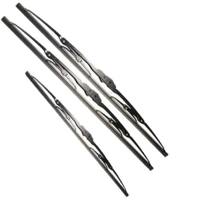 Afbeelding van Recambo Ruitenwissers voor en achter, compatibel met Hyundai Getz, bouwjaar 2002 2009, set van 3 stuks, 325 mm / 550 )