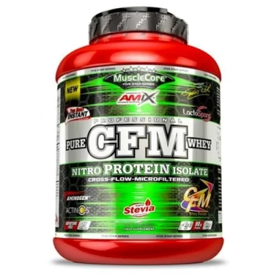 Afbeelding van Musclecore CFM Nitro Protein Isolate 1 kg Fresa yogurt