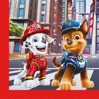 Afbeelding van Paw Patrol ServettenThe Movie 33x33cm 20 stuks