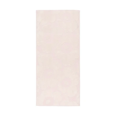 Afbeelding van Marimekko Unikko badhanddoek 70x150 cm White light pink