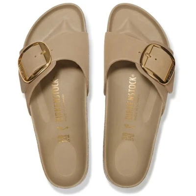 Afbeelding van Birkenstock Muiltjes tabaccobrown, Dames, Maat: 40, Tabaccobrown Nubukleer