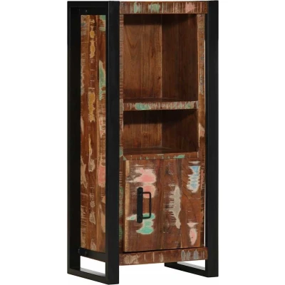 Afbeelding van Badkamerkast 40x30x90 cm massief recycled hout