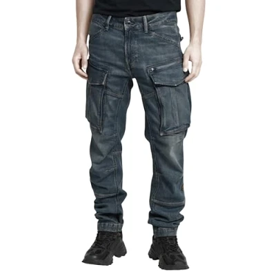 Afbeelding van G Star RAW Rovic Zip 3D Regular Tapered Denim, Blauw (Worn in Glace D23077 d775 h139), 29W / 32L