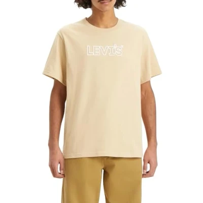 Afbeelding van Levi&#039;s TEE Tshirt print, Heren, Maat: Small, Safari