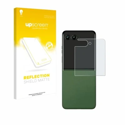 Afbeelding van upscreen Screenprotector voor Motorola Razr 50 Ultra (Achterdisplay) Folie Beschermfolie anti glare matte