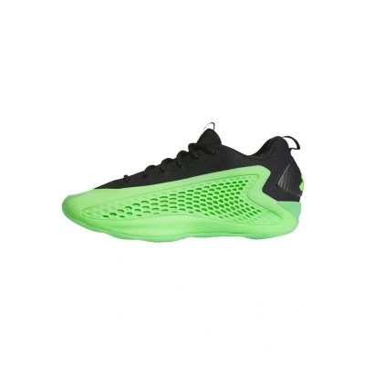 Afbeelding van adidas Performance Anthony Edwards 1 LOW Basketbalschoenen Lucid lime aurora ink core black, Heren, Maat: 42, black