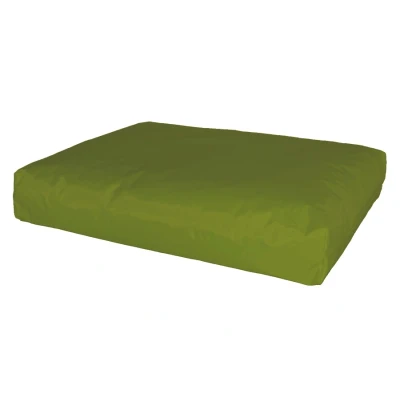Afbeelding van Hondenkussen nylon lente groen 75x55x10 cm EPS korrels