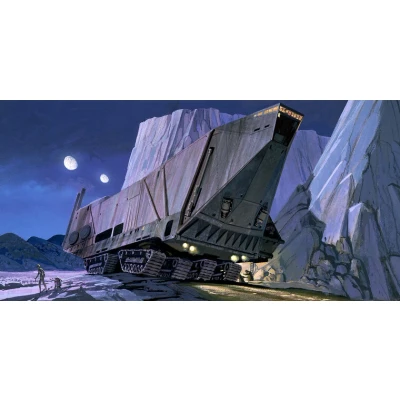 Afbeelding van Komar Vliesbehang Star Wars Classic RMQ Sandcrawler (set)