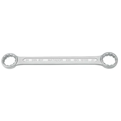 Afbeelding van MATADOR 0220 2427 dubbele ringsleutel, 24 x 27 mm