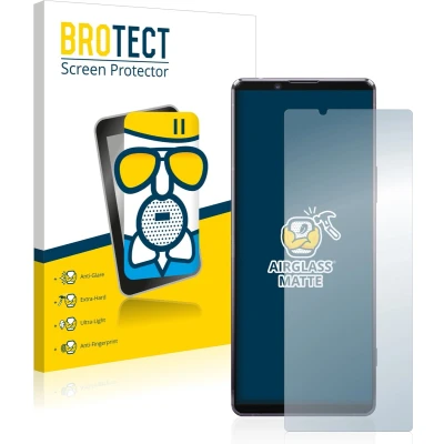 Afbeelding van BROTECT Screenprotector voor Sony Xperia 1 II Folie Beschermfolie Beschermglas matte