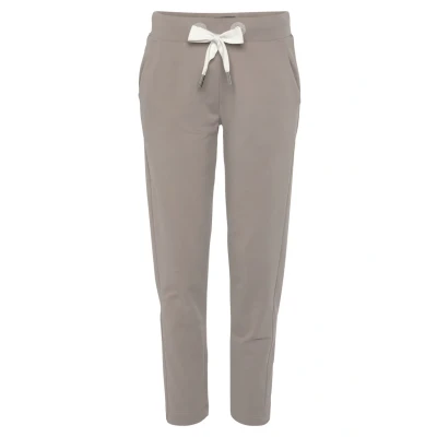 Afbeelding van Elbsand Sweatbroek Brinja met zakken en brede trekkoorden, joggingbroek, casual pasvorm