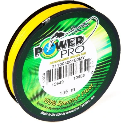 Afbeelding van Power Pro Geel Gevlochten lijn 0.13 mm 8 kg 135 m