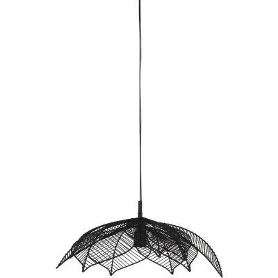 Afbeelding van Light &amp; Living Hanglamp Pavas 54x54x24.5 Zwart