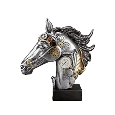 Afbeelding van Casablanca by Gilde Dierfiguur Sculptuur Steampunk Horse (1 stuk)
