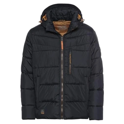 Afbeelding van camel active Stepp MIT Abnehmbarer Kapuze Winterjas, Heren, Maat: 60, Night blue