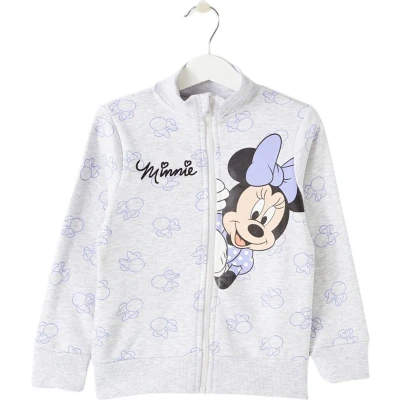 Afbeelding van Disney Minnie Mouse Vest Grijs/Lila Maat 98/104