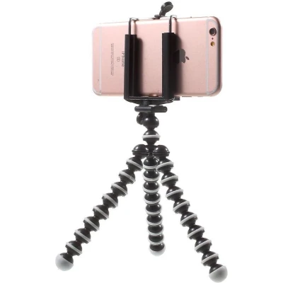 Afbeelding van Flexibele Camera of Smartphone Tripod Zwart