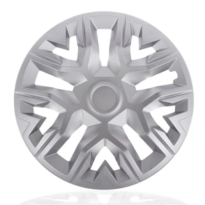 Afbeelding van Universele wieldoppen 15&#039;&#039; NRM De Beste zilver 4 stuks