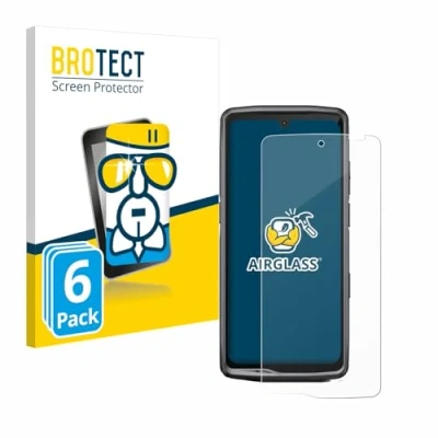 Afbeelding van BROTECT Screenprotector voor Crosscall Stellar M6E Folie Beschermfolie Beschermglas transparant (6 Stuks)