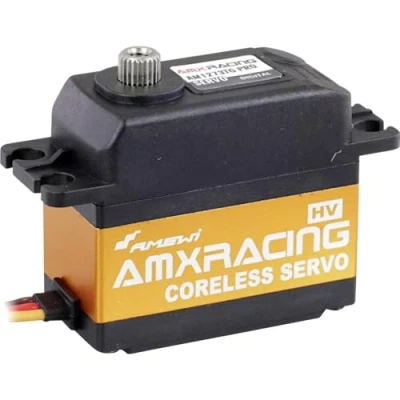 Afbeelding van Amewi Standaard servo AMXRacing AM1273TG PRO Analoge Materiaal (aandrijving): Titaan