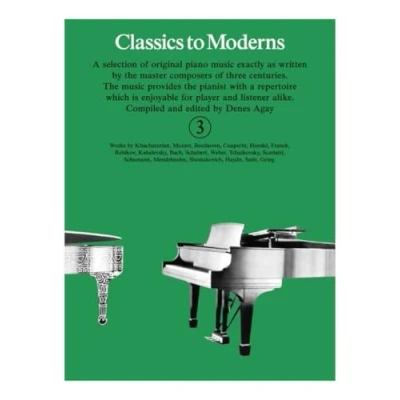 Afbeelding van Yorktown Music Press Classics To Moderns 3 pianoboek