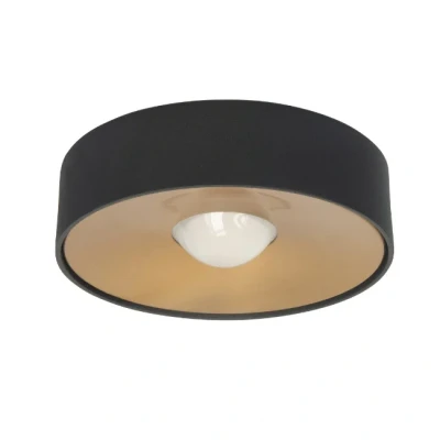 Afbeelding van Highlight Plafondlamp Bright Ø 15 cm zwart goud