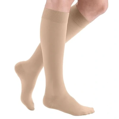 Afbeelding van medi ven plus CCL2 AD compressiekousen normaal (39 44 cm) IV beige
