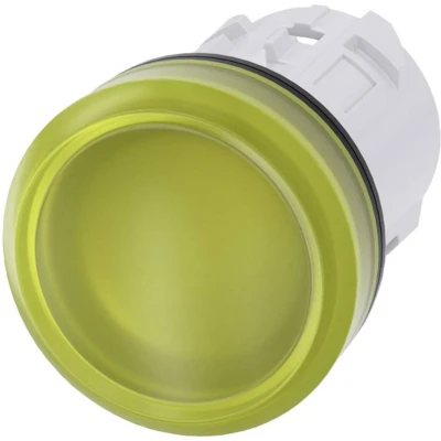 Afbeelding van Siemens SIRIUS Signage ATC lamp rond geel lens glad