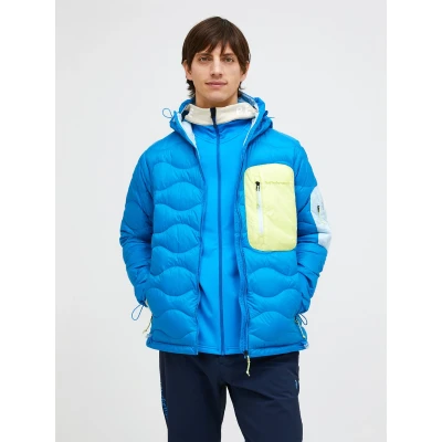 Afbeelding van Peak Performance Helium Utility Gewatteerde jas, Heren, Maat: Large, Brilliant blue/cloud/sunny adventure