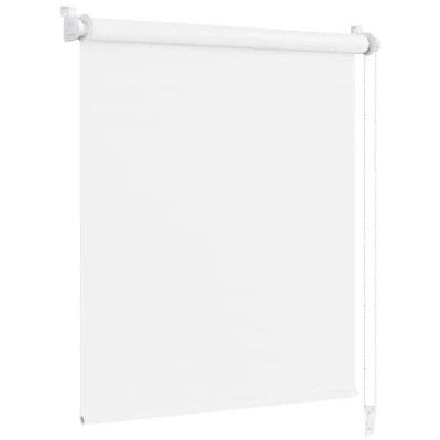 Afbeelding van Victoria M. Klemmfix verduisterend rolgordijn zonder boren, 100 x 150 cm, wit, kettingrolgordijn met zijdelings trekmechanisme verduistering voor ramen deuren
