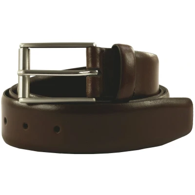 Afbeelding van strellson Leren riem Men&#039;s Belt W100 Dark Brown donkerbruin