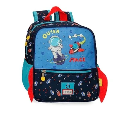 Afbeelding van Enso Outer Space Rugzak voor kleuterschool, Meerkleurig, 23 x 25 10 cm, polyester, 5,75 l, Eén maat, kleuterrugzak