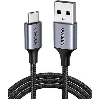 Afbeelding van Ugreen kabel USB Type C Quick Charge 3.0 3A 2m grijs (60128)