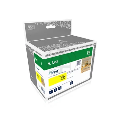 Afbeelding van AS13802 Astar Lexmark 80C2HY0 CX toner geel rebuilt 3000pagina&#039;s chip
