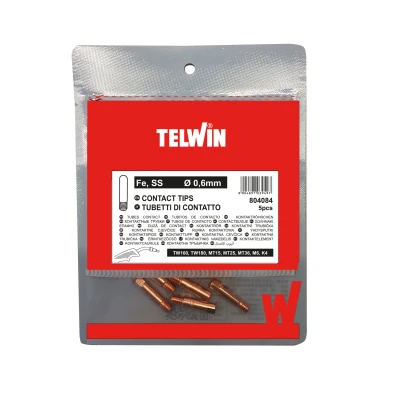Afbeelding van Telwin las tip aluminium/flux 0.8 mm ( 5 stuks)