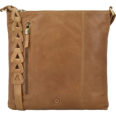 Afbeelding van Micmacbags Daydreamer Shoulderbag 20660 cognac Damestas