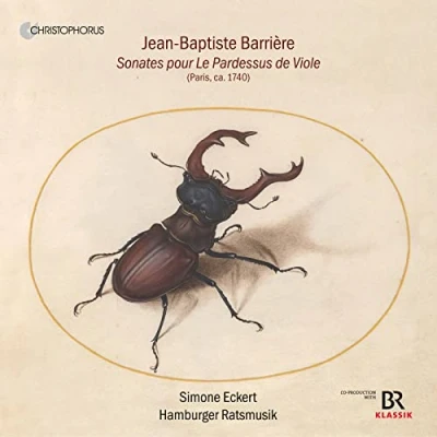 Afbeelding van Simone Eckert Hamburger Ratsmusik Sonates Pour Le Pardessus De Viole (CD)