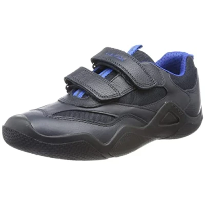 Afbeelding van Geox Jr Wader Sneakers voor jongens, Navy Royal, 31 EU, Royal., 39 EU