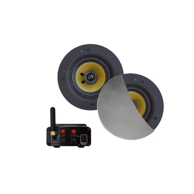 Afbeelding van Bluetooth audiosysteem met Samba speaker set (mat chroom) 50 WATT