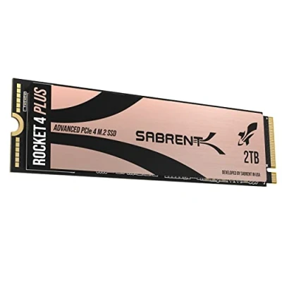 Afbeelding van Sabrent 2TB Rocket 4 PLUS NVMe 4.0 Gen4 PCIe M.2 Intern SSD Extreme Performance Solid State Drive R/W 7100/6600MB/s (senaste versionen) (SB RKT4P 2TB)