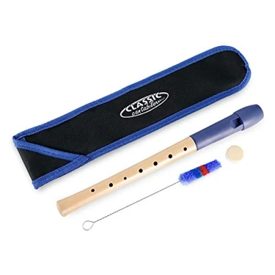 Afbeelding van Classic Blue Cantabile Pivella blokfluit, Duitse vingerzetting