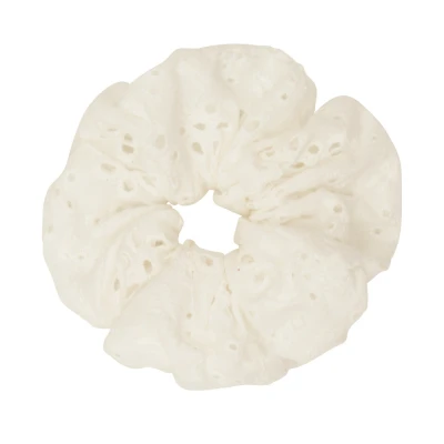 Afbeelding van Mimi &amp; lula haarelastiekjes scrunchie broderie anglaise