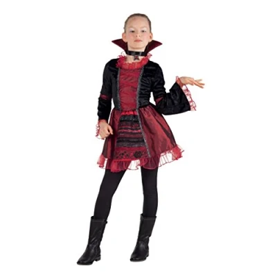 Afbeelding van Boland Kostuum Vampire empress (7 9 jr) Kinderen Vampier Halloween verkleedkleding Horror