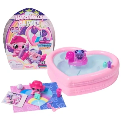 Afbeelding van Hatchimals Alive Bestie Pool Party Playset