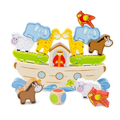 Afbeelding van New Classic Toys Stapelspel Ark van Noach
