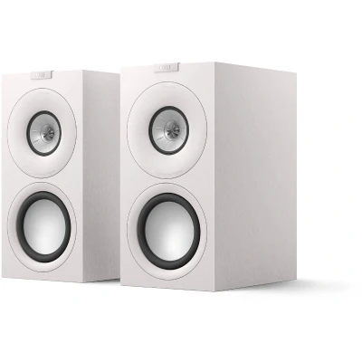 Afbeelding van KEF Q Concerto Meta passieve HiFi boekenplankluidsprekers, Satin White Muziek TV en thuisbioscoop Games 3 weg basreflex 10 cm Uni driver met MAT 16.5 LF