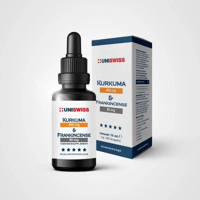 Afbeelding van Uniswiss Kurkuma &amp; Frankincense (boswellia), 10 ml