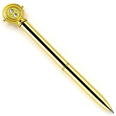 Afbeelding van Harry Potter Metallic Pen with 3D Charm Time Turner