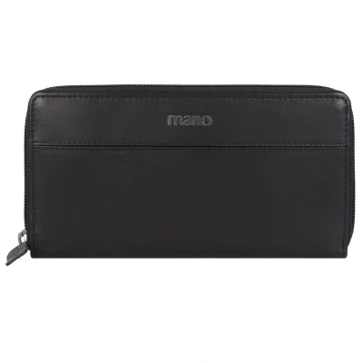 Afbeelding van mano DON Romeo Portemonnee, Dames, Maat: One Size, Schwarz